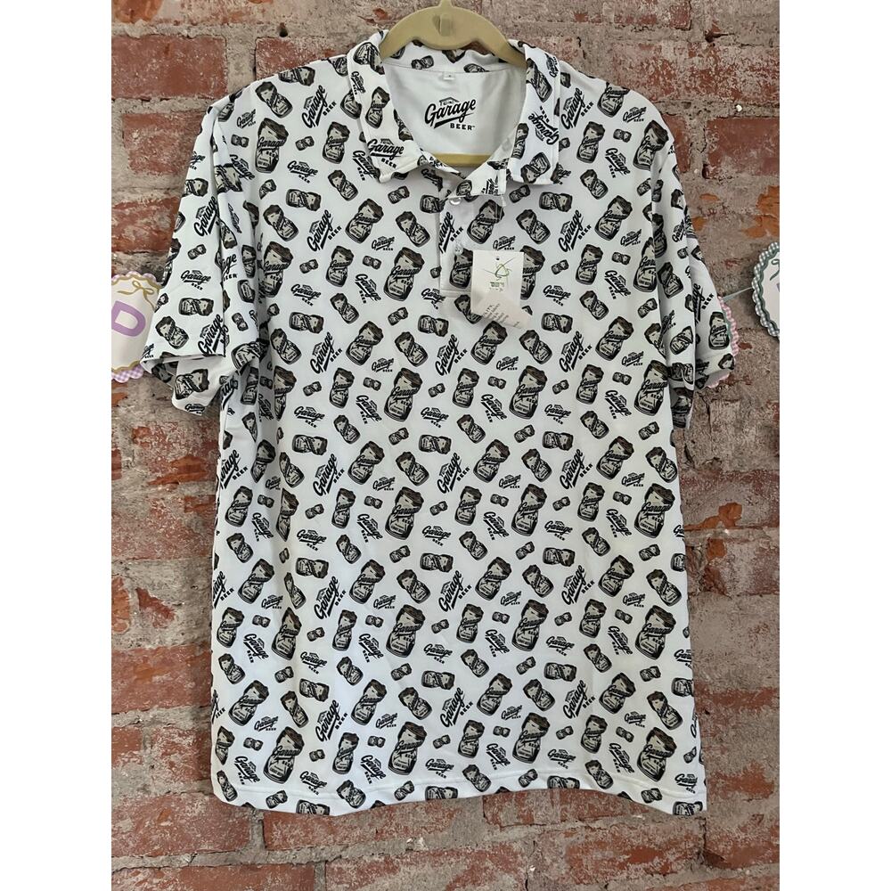 Garage Beer Men's Golf Shirt